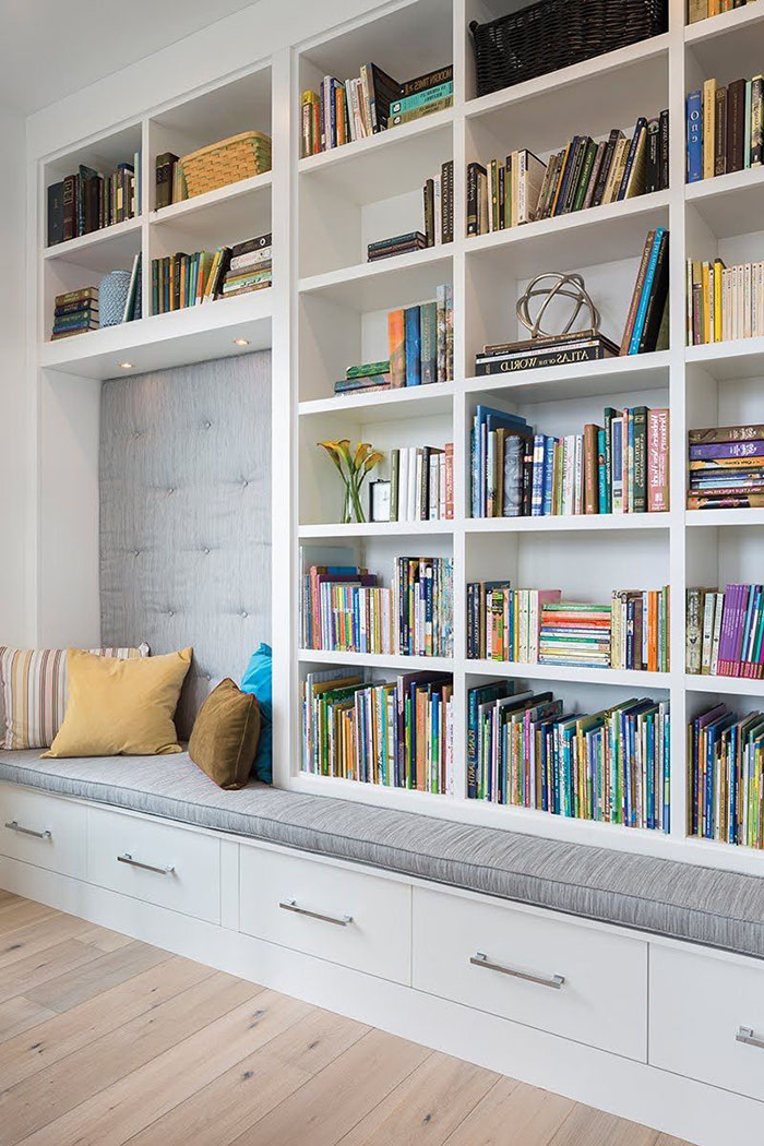 Kệ sách gộ hiện đại sáng tạo